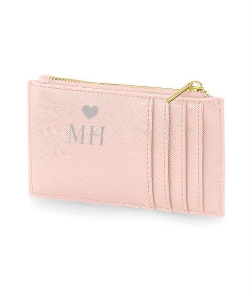 Personalised Monogram Card and Coin Purse