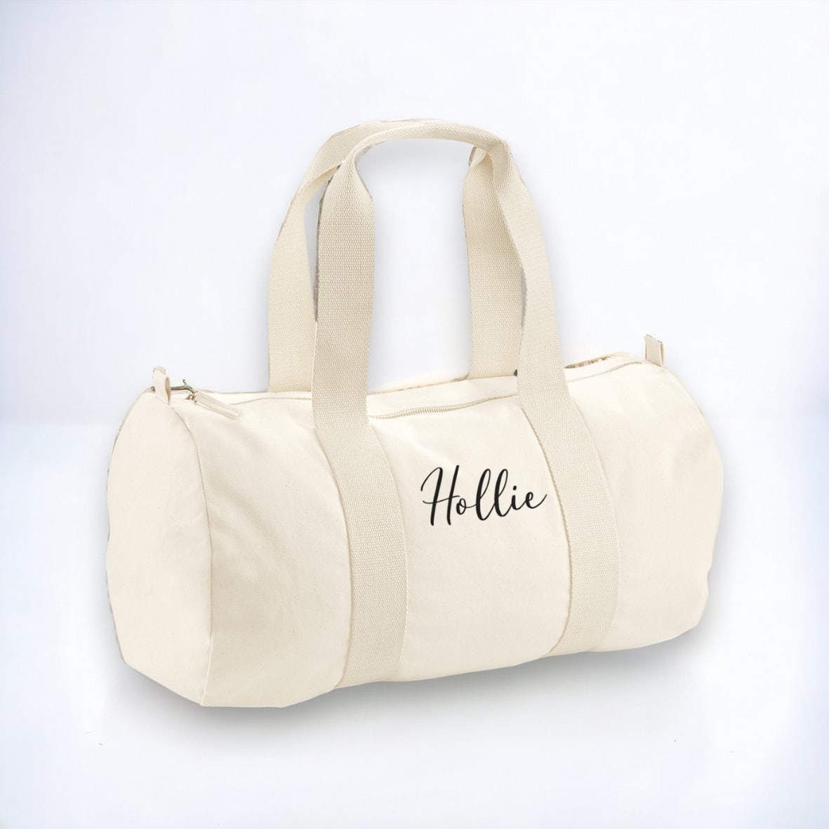 Personalised Name Duffel Bag, Bridesmaid Gifts, Cute Overnight Bag for Her, Custom Weekender Bag, Travel Bag, Initial Gym Bag, Hospital Bag