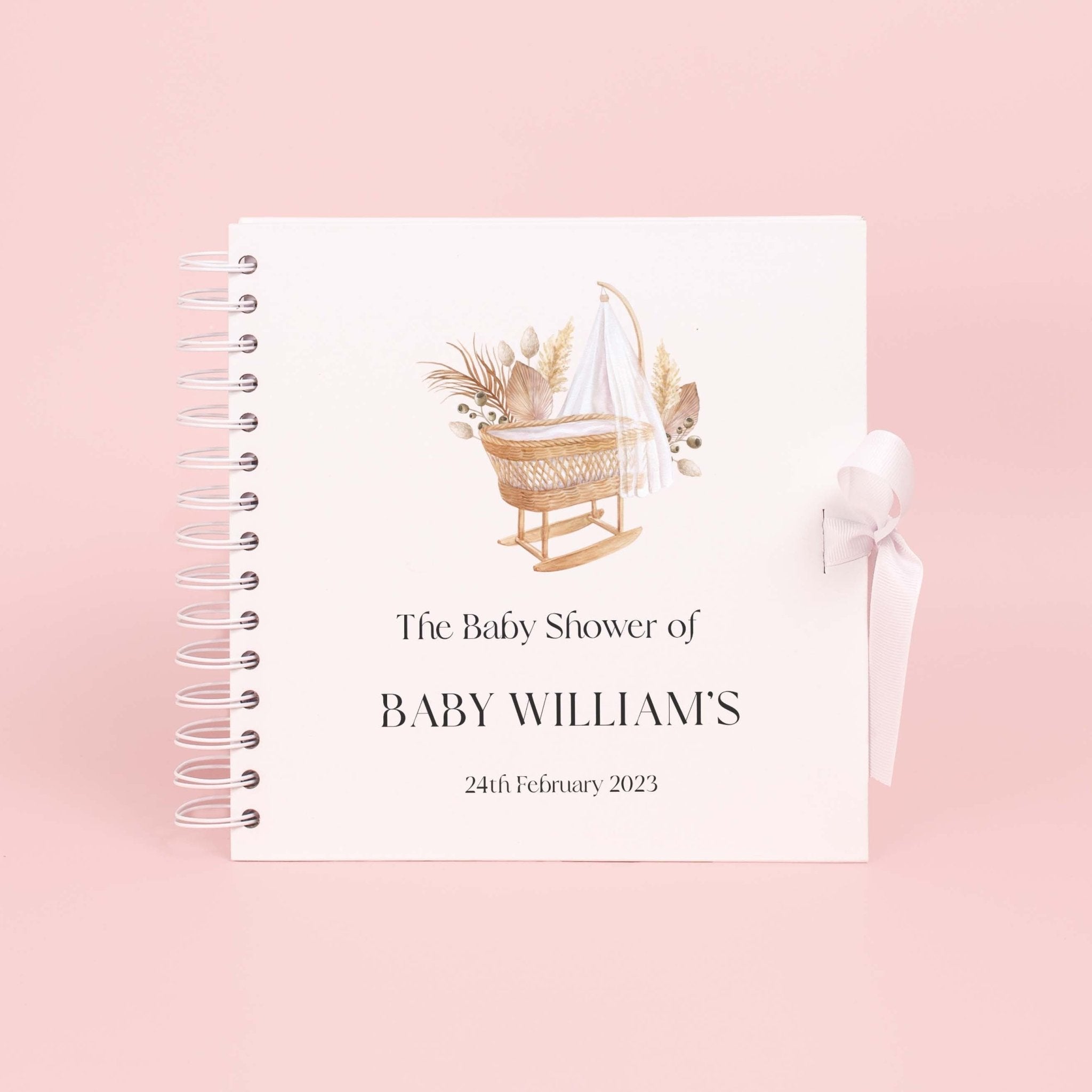 Baby shower scrapbook, pregnancy scrapbook, mum to be scrapbook, new baby memory book, pregnancy planner, pregnancy album, new mum gift - Jessica Hollie Gifts