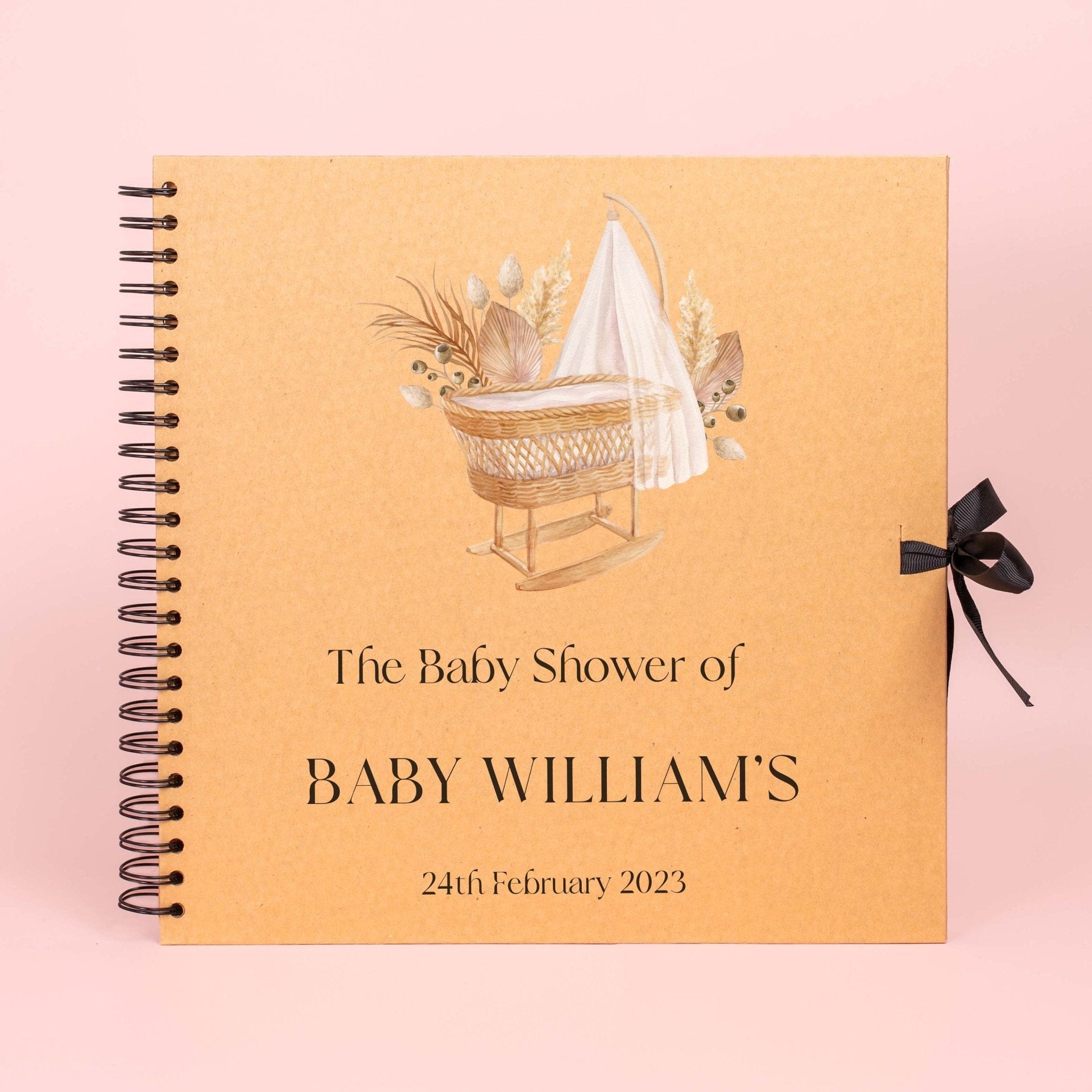 Baby shower scrapbook, pregnancy scrapbook, mum to be scrapbook, new baby memory book, pregnancy planner, pregnancy album, new mum gift - Jessica Hollie Gifts