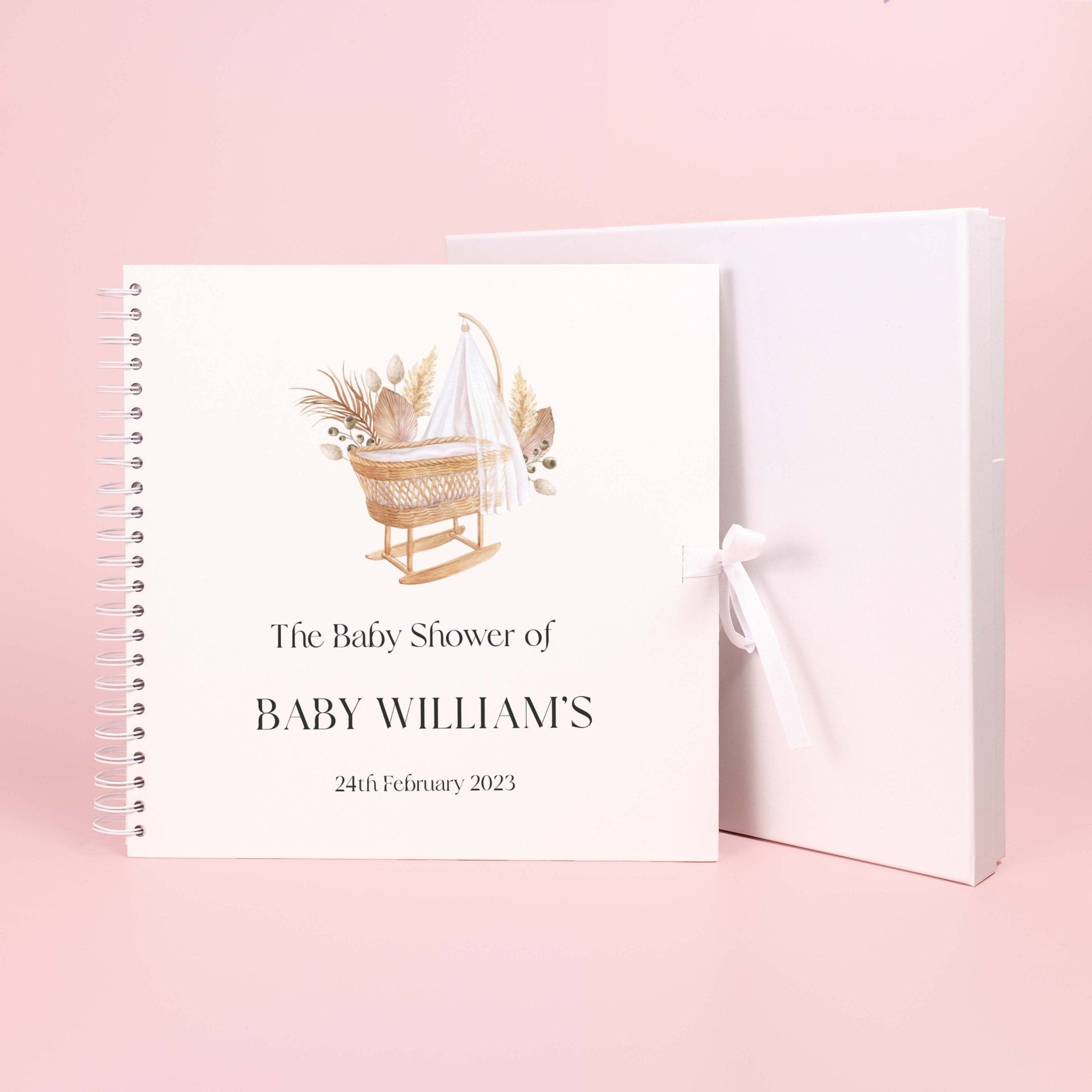 Baby shower scrapbook, pregnancy scrapbook, mum to be scrapbook, new baby memory book, pregnancy planner, pregnancy album, new mum gift - Jessica Hollie Gifts