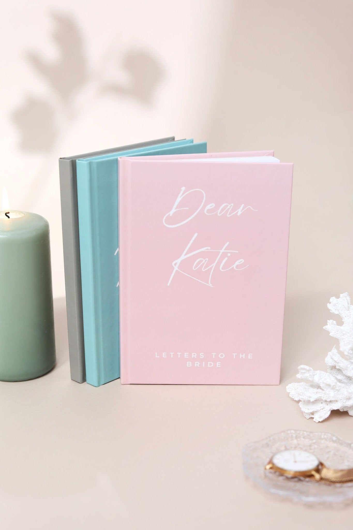 Letters to the Bride Book, Bridal Shower Memory Book, Hen Party Scrapbook, Bride to be Book, Photo Guest Book, Personalised Bride To Be Gift - Jessica Hollie Gifts