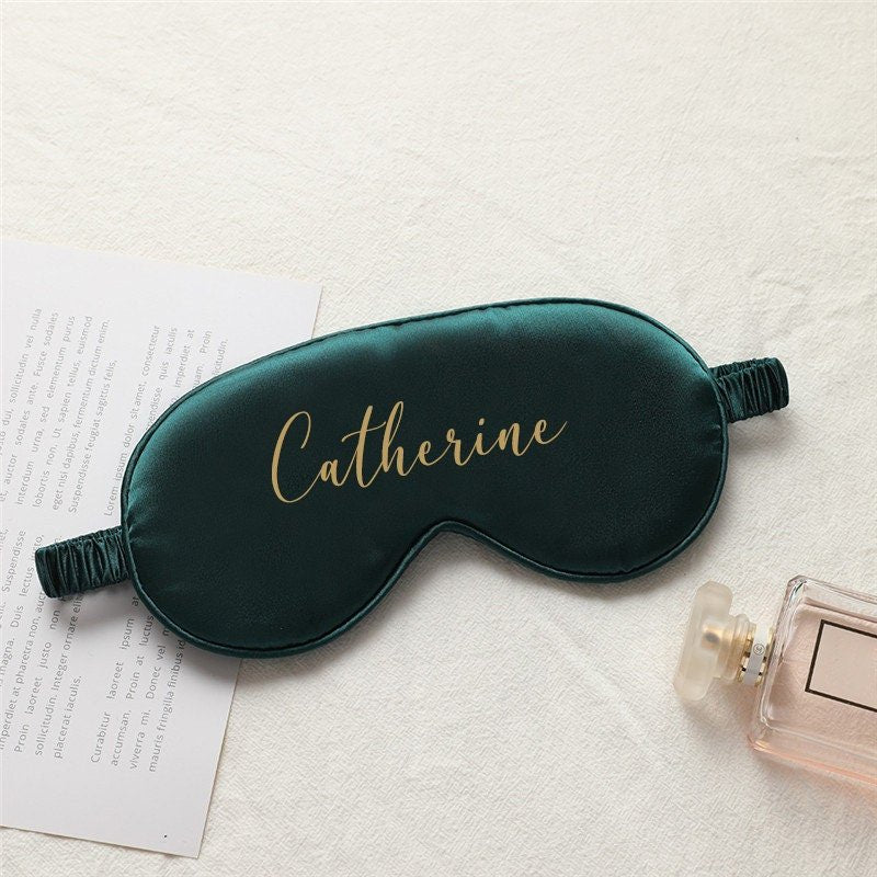 LUXE Bride Sleep Mask - Mrs Sleep Mask - Bride to Be Gift - Bridal Shower Gift for Bride - Bridal Shower Gift Bride Gift Ideas - Jessica Hollie Gifts