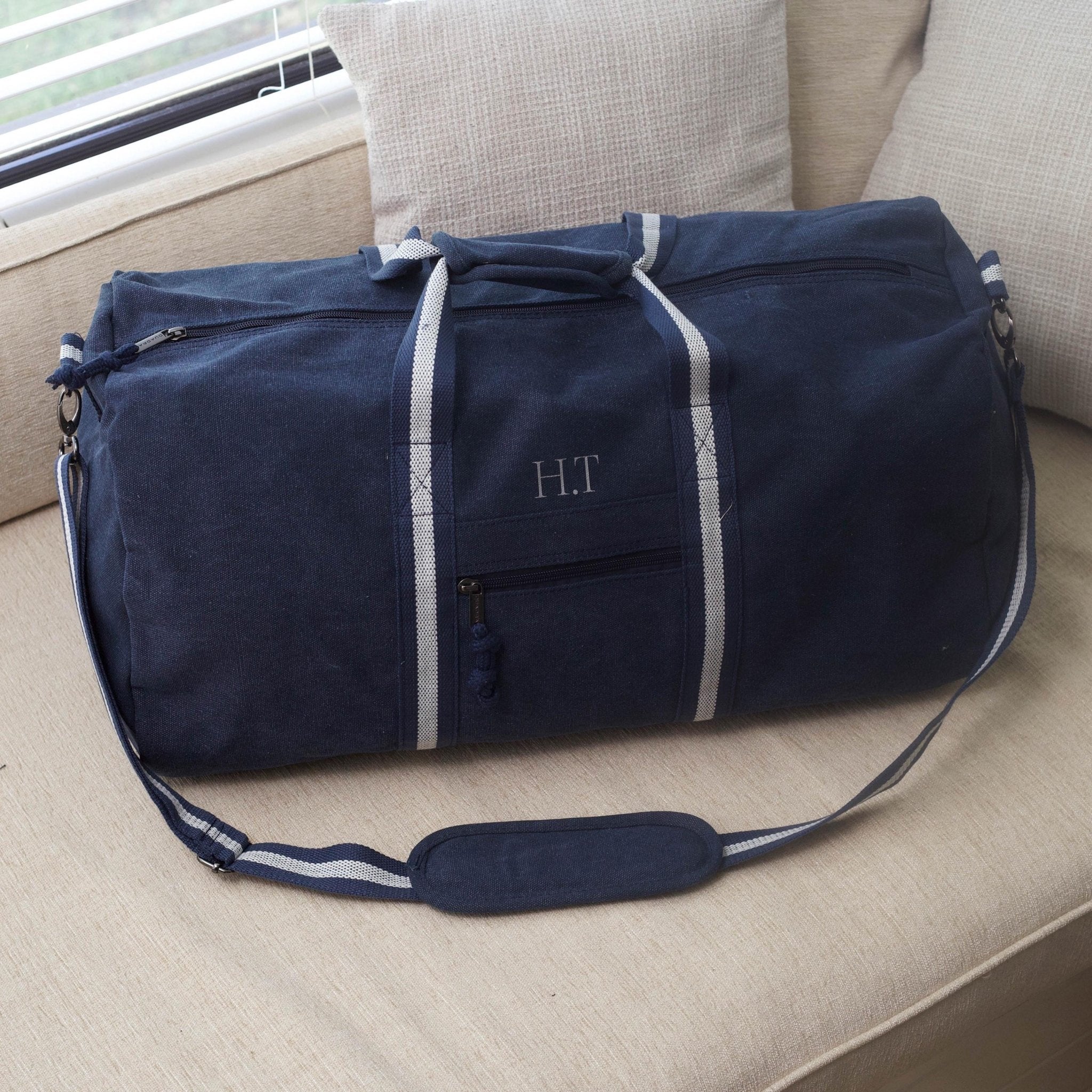 Men’s Personalised Weekend Bag - Jessica Hollie GiftsBag