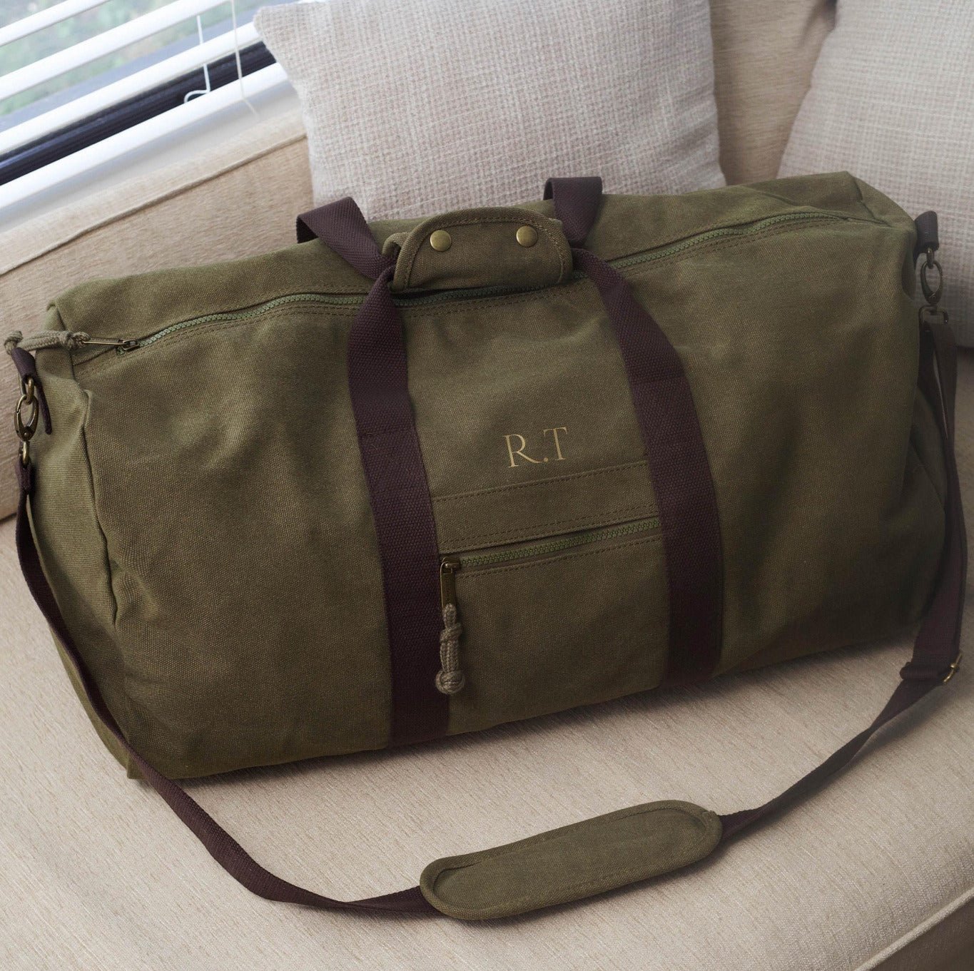 Men’s Personalised Weekend Bag - Jessica Hollie GiftsBag