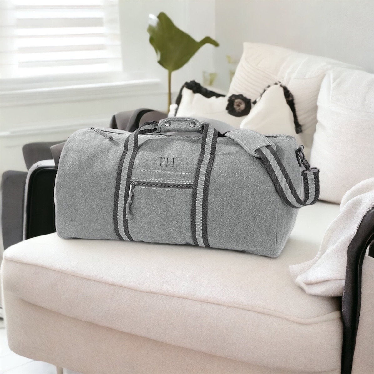 Men’s Personalised Weekend Bag - Jessica Hollie GiftsBag
