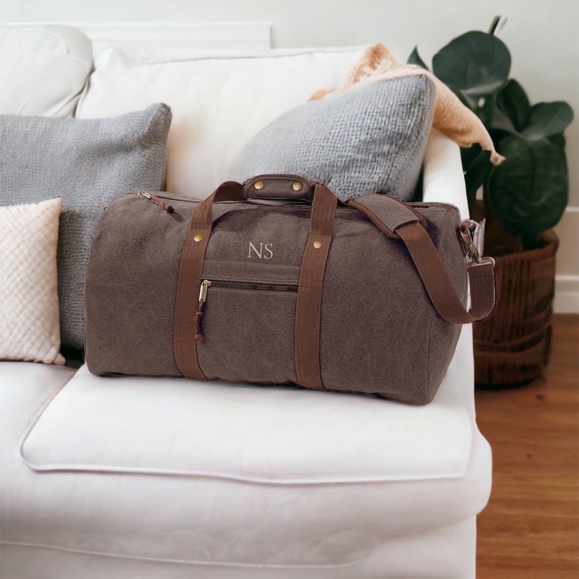 Men’s Personalised Weekend Bag - Jessica Hollie GiftsBag