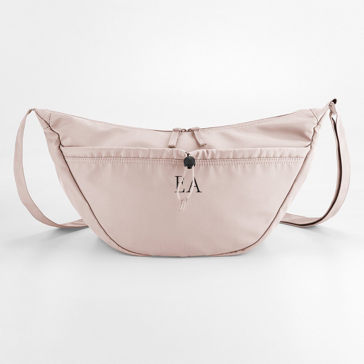 Personalised cross body bag, bag with name, bag for women, multiple pocket bag, messenger bag, gift for women, bag with initials, travel bag - Jessica Hollie Gifts