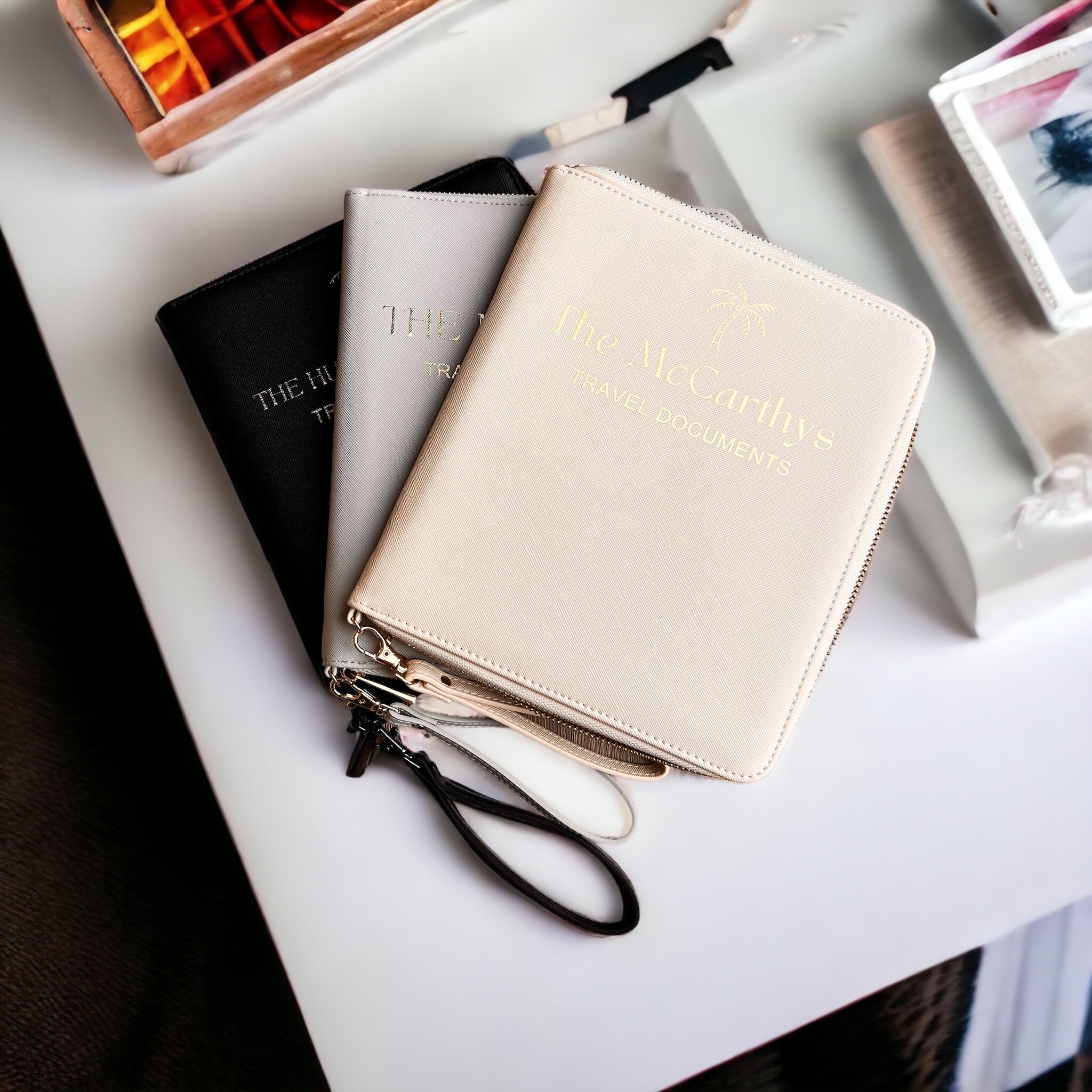 Personalised Family Holiday Travel Organiser - Jessica Hollie GiftsAccessory