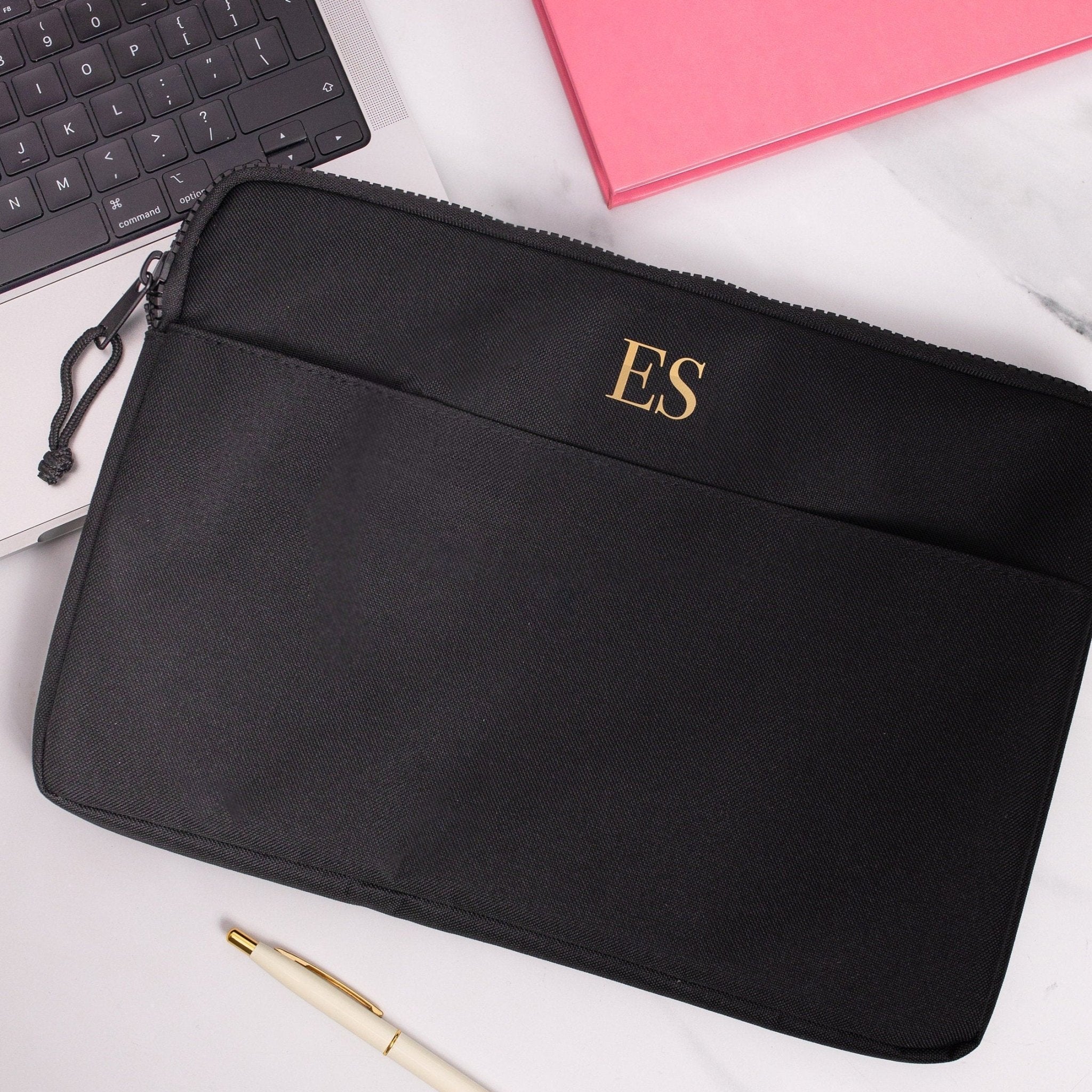Personalised Laptop Bag – Elegant Laptop Bag - Jessica Hollie GiftsAccessory