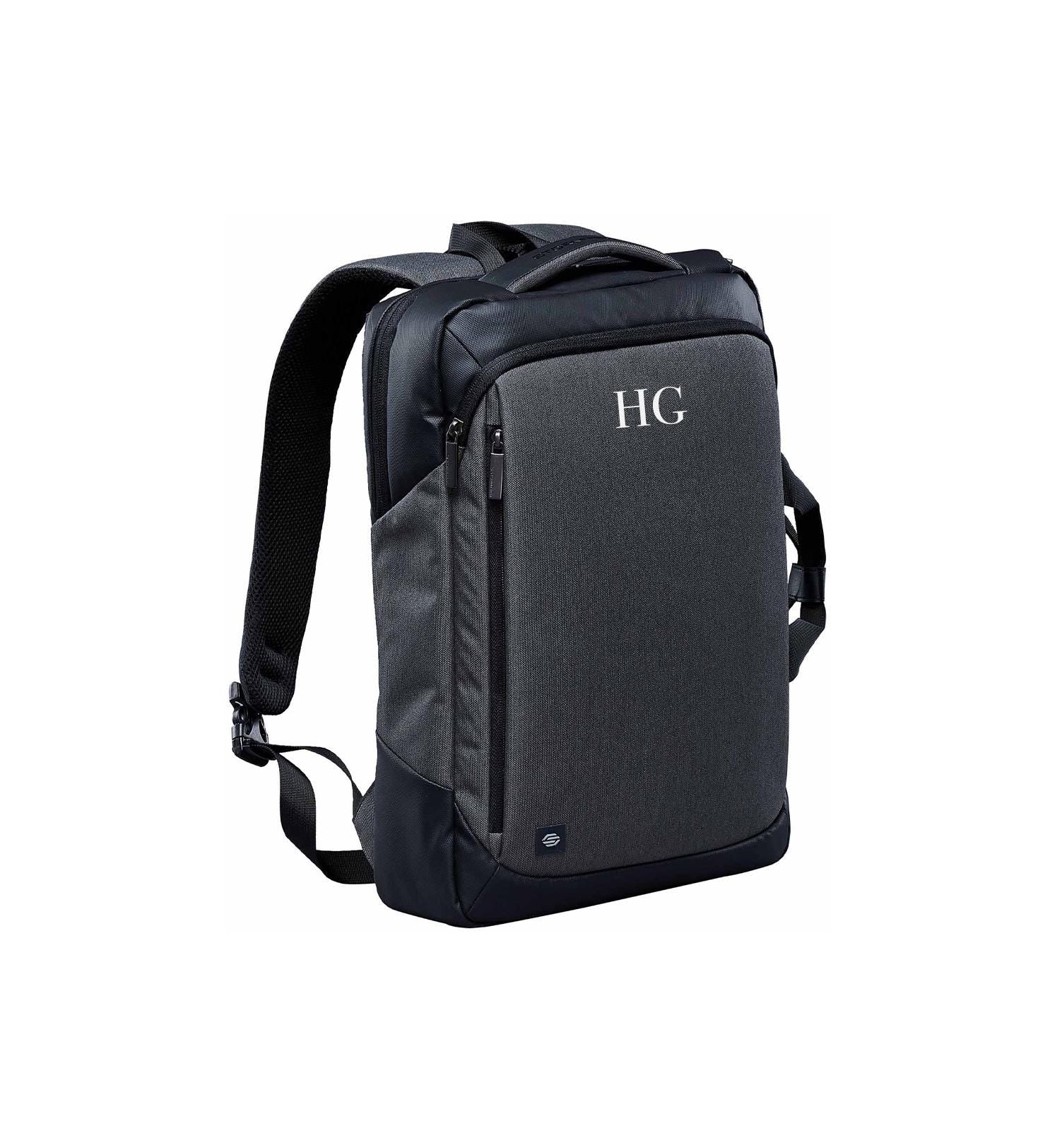 Personalised laptop computer bag, laptop backpack, bag for computer, laptop bag, hand luggage bag, laptop rucksack, mens backpack, travel - Jessica Hollie Gifts