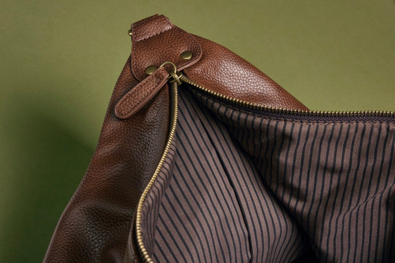 Personalised Leather Look Nuhide PU Leather Weekender Holdall Bag, Perfect Gift Idea For Him This Christmas, Birthday Or Father's Day - Jessica Hollie Gifts