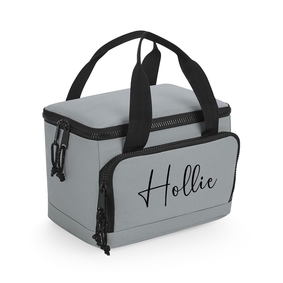 Personalised Lunch bag, Adults lunch cooler bag, Insulated Cooler Bag, Personalised Bag for Work Office, Sandwich Bag, Bag Staff Gift - Jessica Hollie Gifts