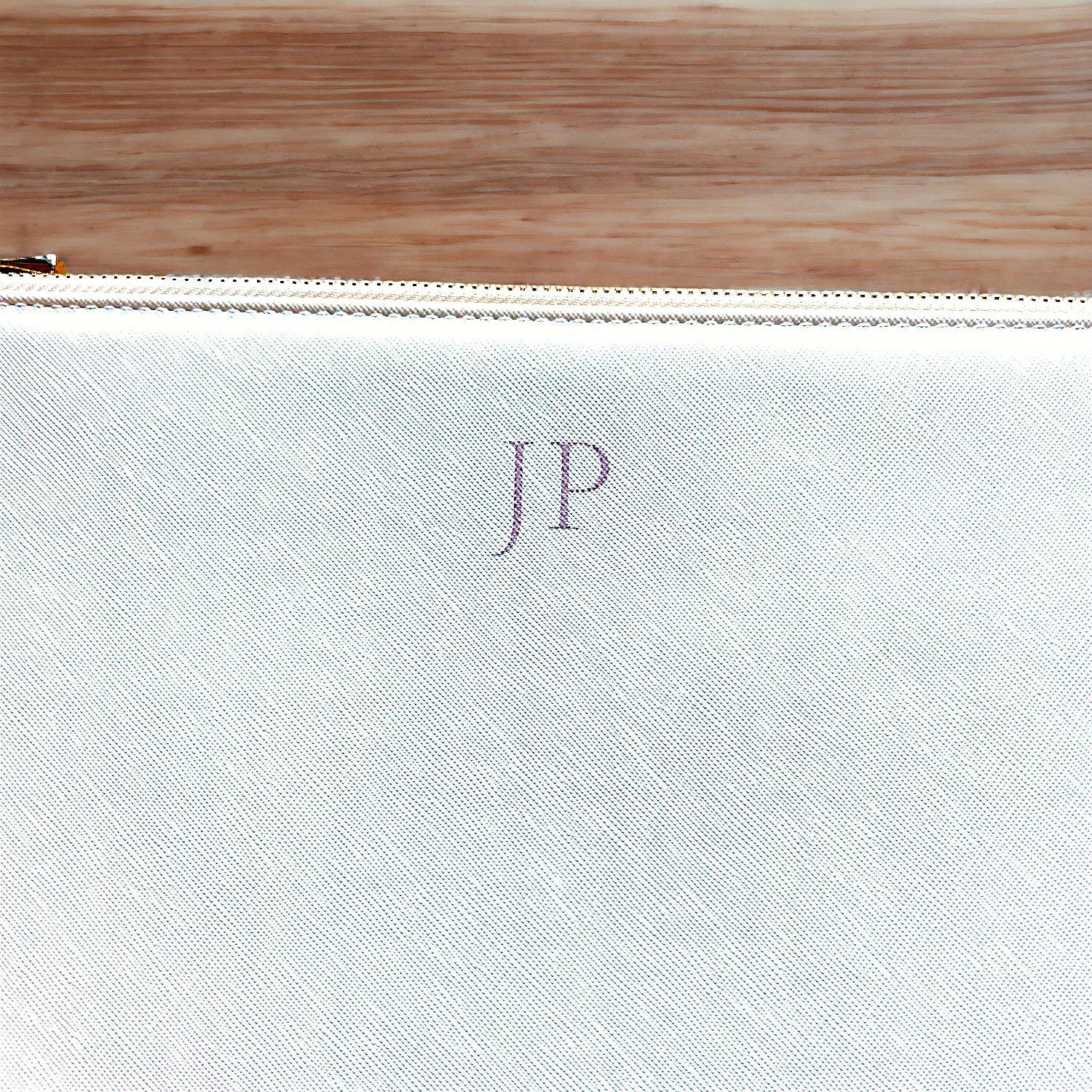 Personalised Monogram Faux Leather Document Holder, Paper Portfolio, A4 Document Organizer, Paper Document Case, A4 Paper Folder, Organiser - Jessica Hollie Gifts