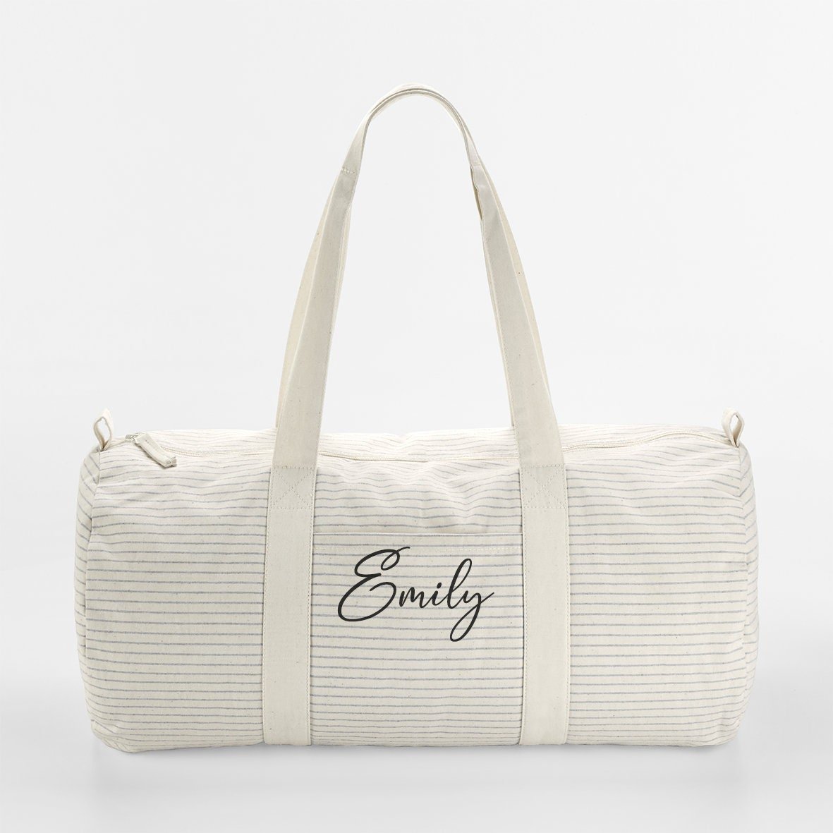 Personalised Name Duffel Bag, Bridesmaid Gifts, Cute Overnight Bag for Her, Custom Weekender Bag, Travel Bag, Initial Gym Bag, Hospital Bag - Jessica Hollie Gifts