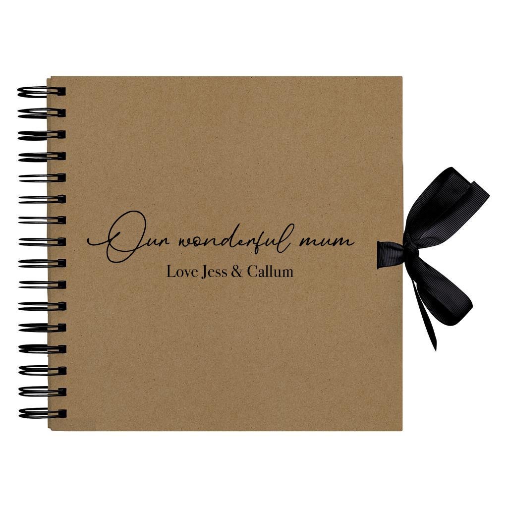 Personalised Name scrapbook, Scrapbook for mum, Gift for mum, mothers day gift, gift for mummy, gift for her, mummy gifts - Jessica Hollie Gifts
