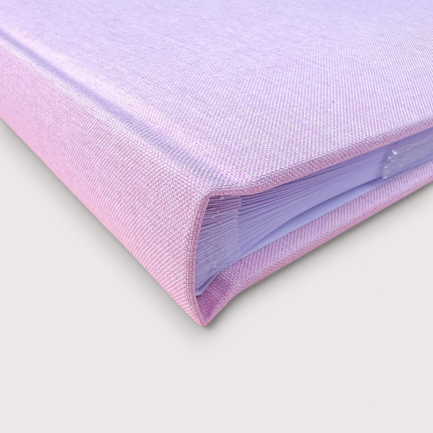 Personalised photo album with sleeves, Perfect for Photos and Heartfelt Messages, Photobooth, Linen Photo album, Wedding Album, Memory book - Jessica Hollie Gifts