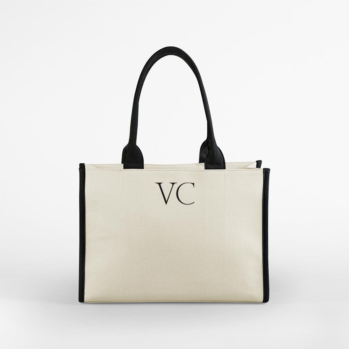 Personalised Shoulder Tote Bag, women's handbag, airport bag, Custom hand bag, Canvas Bag, Gifts For Her, custom tote bag, Personalised bag - Jessica Hollie Gifts