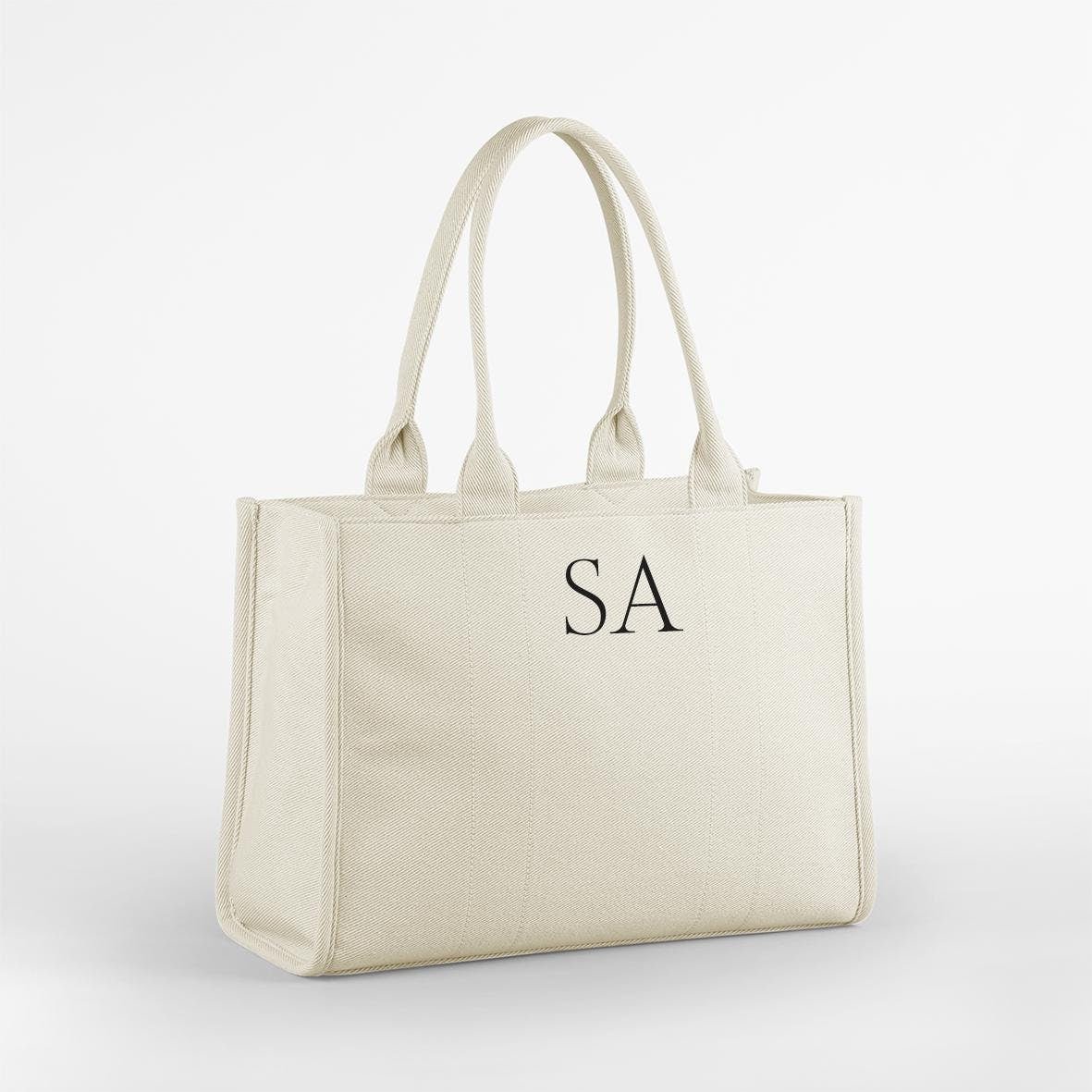 Personalised Shoulder Tote Bag, women's handbag, airport bag, Custom hand bag, Canvas Bag, Gifts For Her, custom tote bag, Personalised bag - Jessica Hollie Gifts