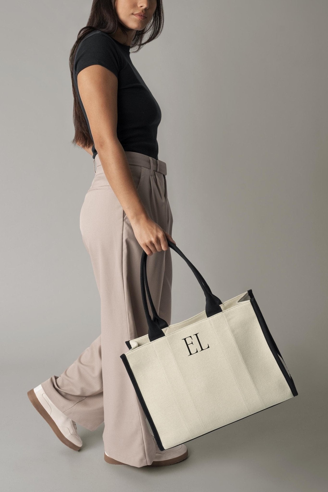 Personalised Shoulder Tote Bag, women's handbag, airport bag, Custom hand bag, Canvas Bag, Gifts For Her, custom tote bag, Personalised bag - Jessica Hollie Gifts