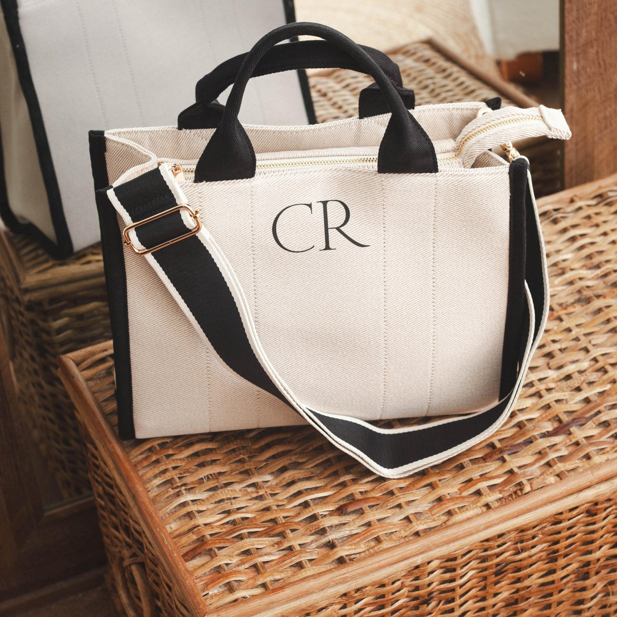 Personalised Shoulder Tote Bag, women's handbag, airport bag, Custom hand bag, Canvas Bag, Gifts For Her, custom tote bag, Personalised bag - Jessica Hollie Gifts