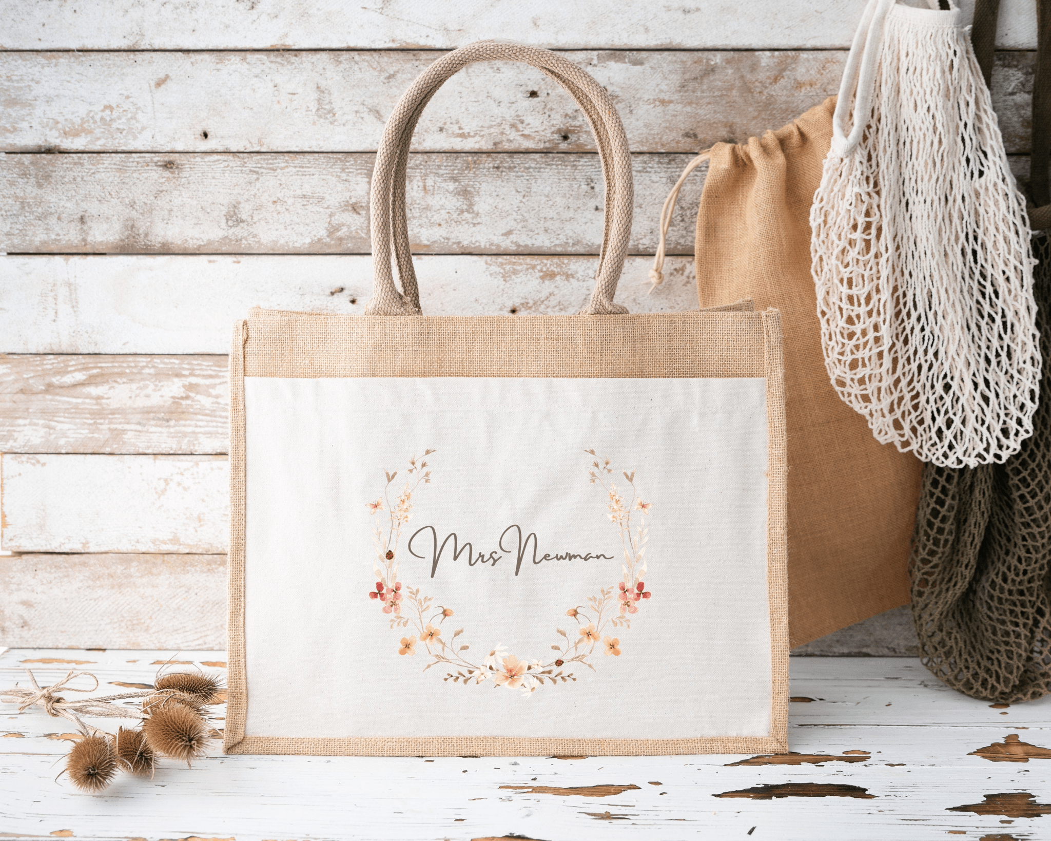 Personalised Teacher tote bag, teacher appreciation gift, custom name teacher, gift for teacher, end of year, thank you teacher assistant - Jessica Hollie Gifts