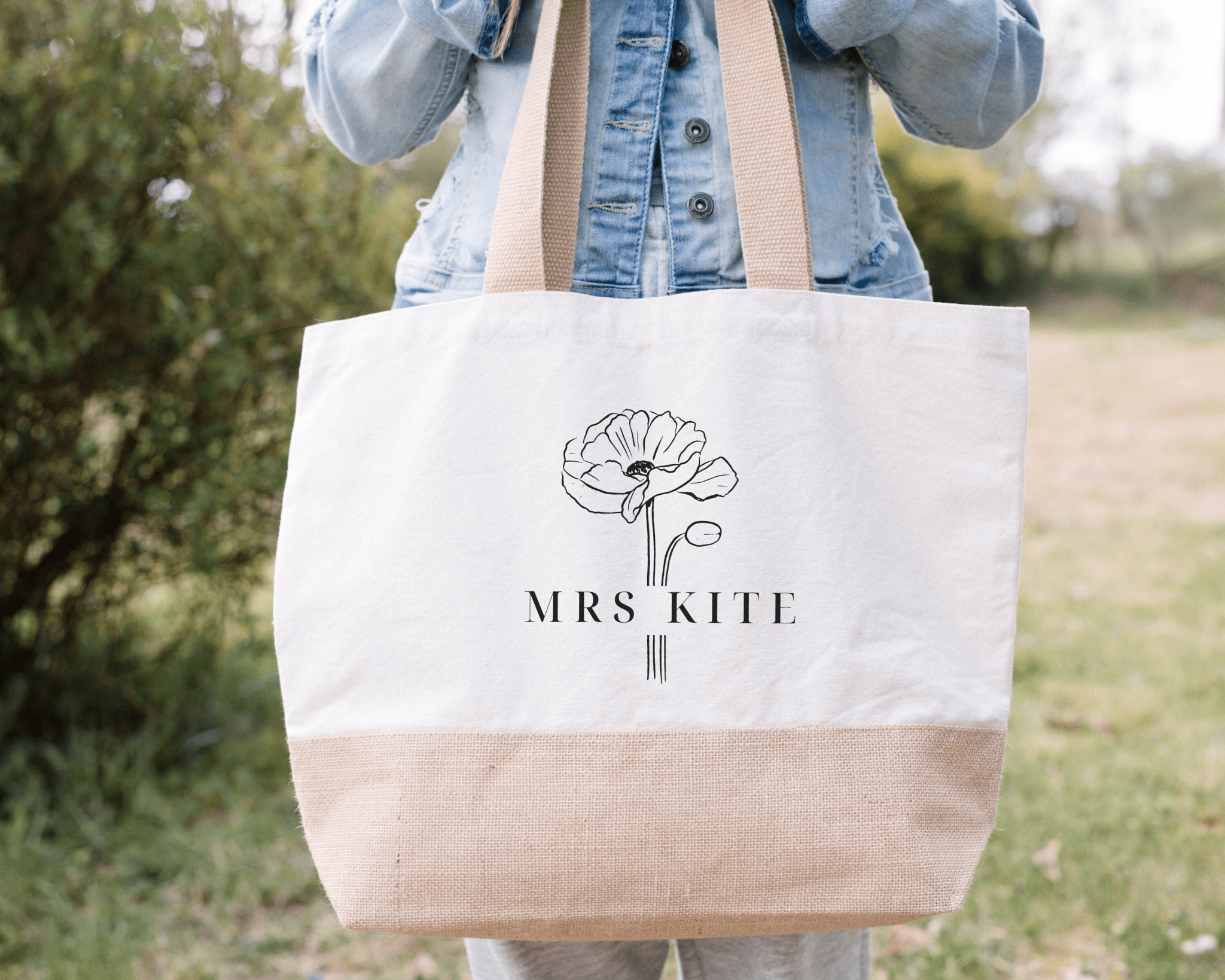 Personalised Teacher tote bag, teacher appreciation gift, custom name teacher, gift for teacher, end of year, thank you teacher assistant - Jessica Hollie Gifts