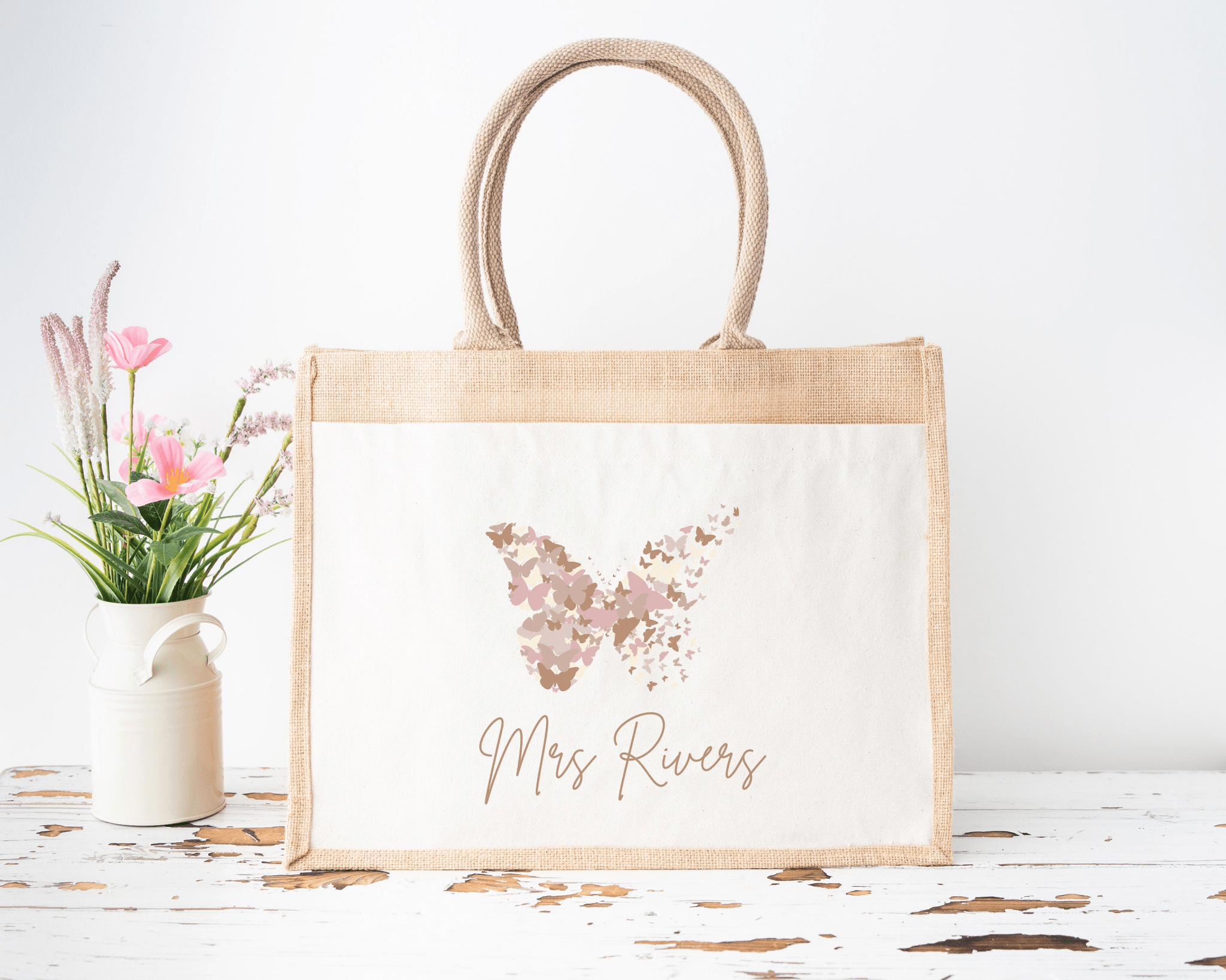 Personalised Teacher tote bag, teacher appreciation gift, custom name teacher, gift for teacher, end of year, thank you teacher assistant - Jessica Hollie Gifts