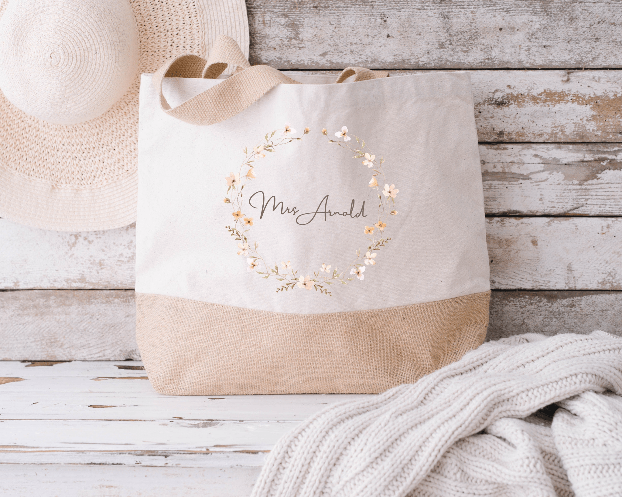 Personalised Teacher tote bag, teacher appreciation gift, custom name teacher, gift for teacher, end of year, thank you teacher assistant - Jessica Hollie Gifts