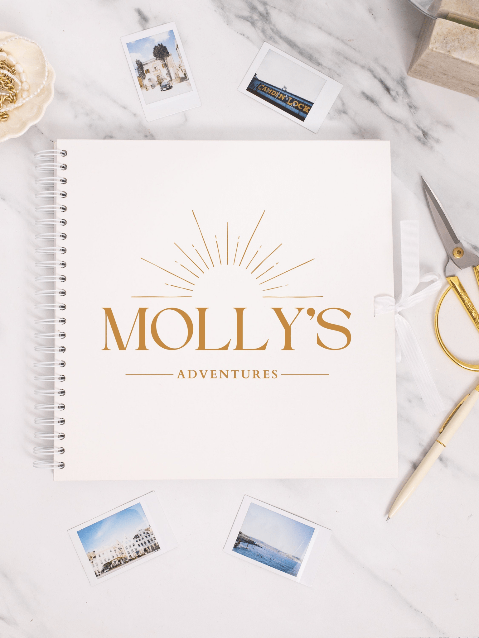 Personalised Travel Scrapbook for couples, Travel memory book, Personalised scrapbook for couples, Travel gift, Adventure book, Holiday book - Jessica Hollie Gifts