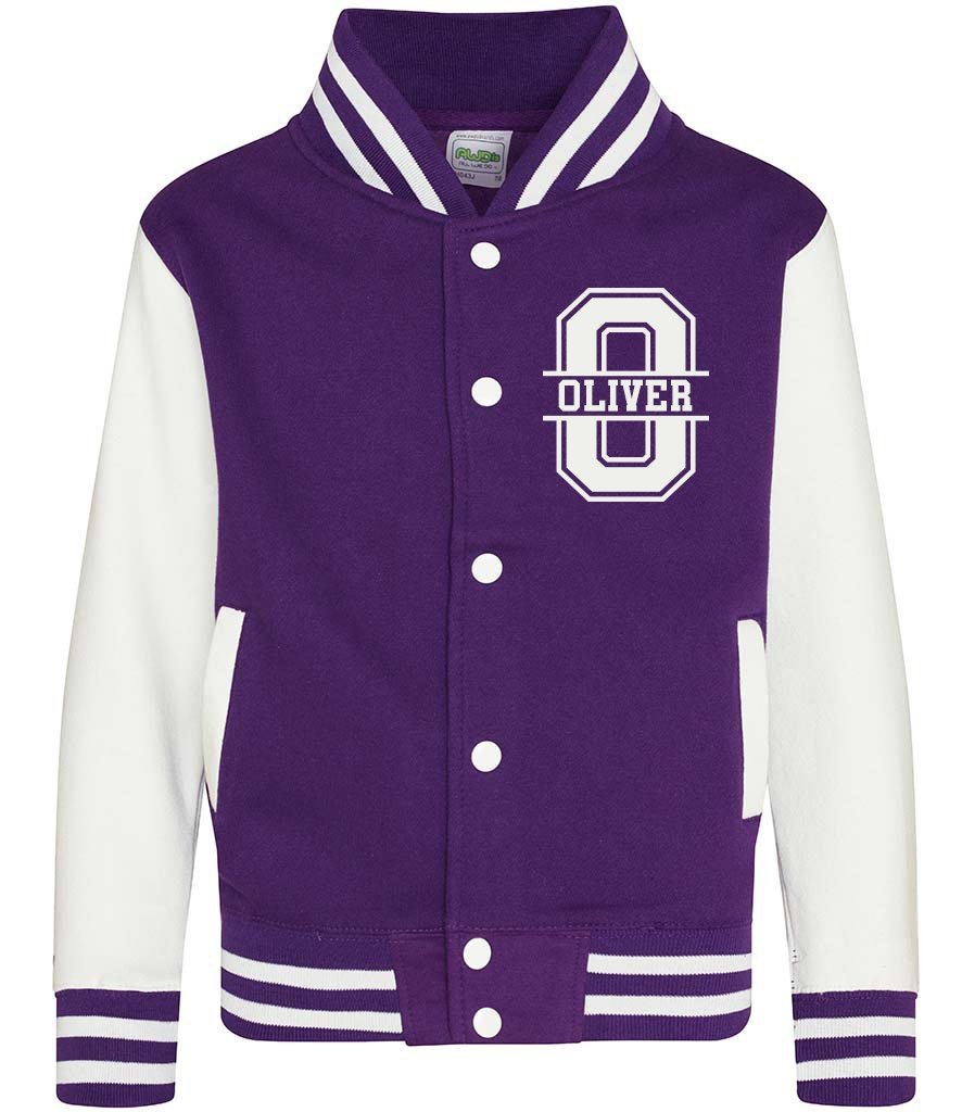 Personalised Varsity Jacket - Kids Coat - Jessica Hollie Gifts