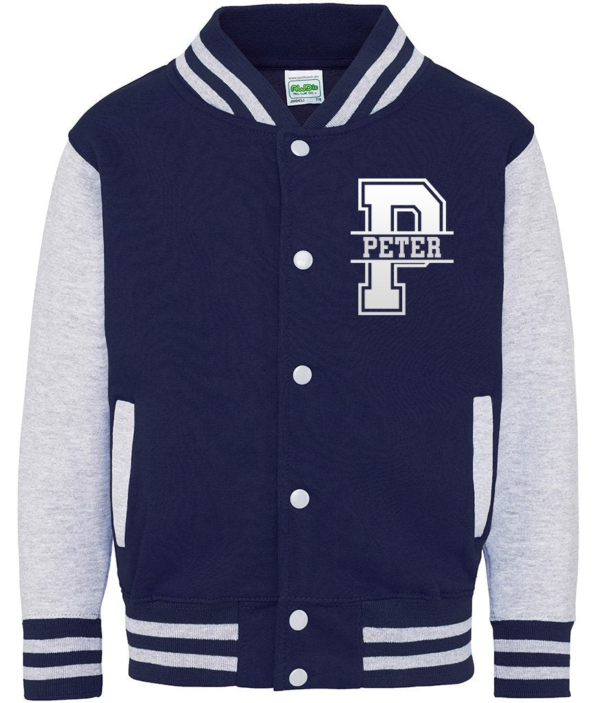 Personalised Varsity Jacket - Kids Coat - Jessica Hollie Gifts
