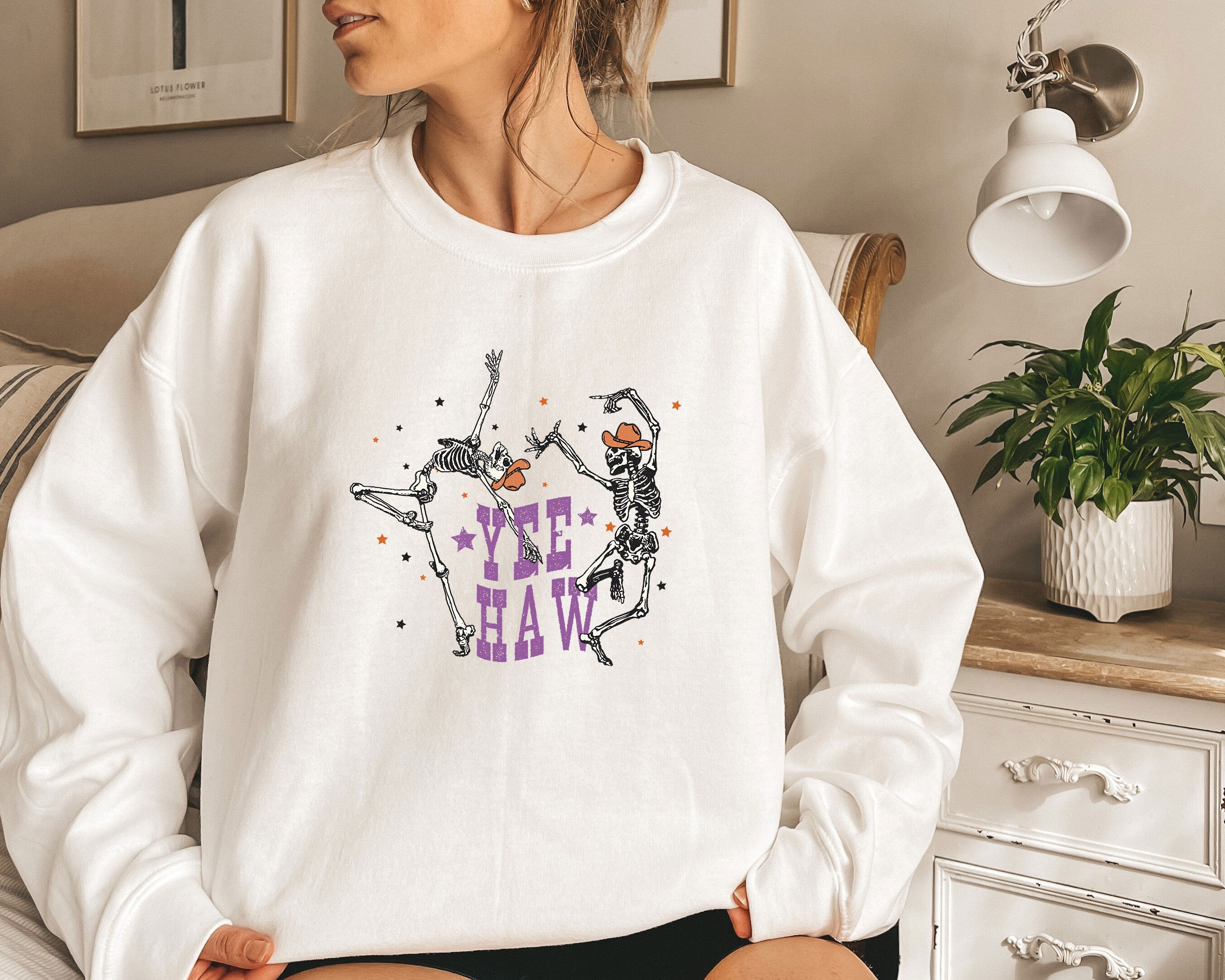 Halloween Sweatshirt, Halloween Crewneck Sweater, Pumpkin Fall Sweater, Spooky Sweatshirt, Funny Halloween Gift, Halloween Party Top