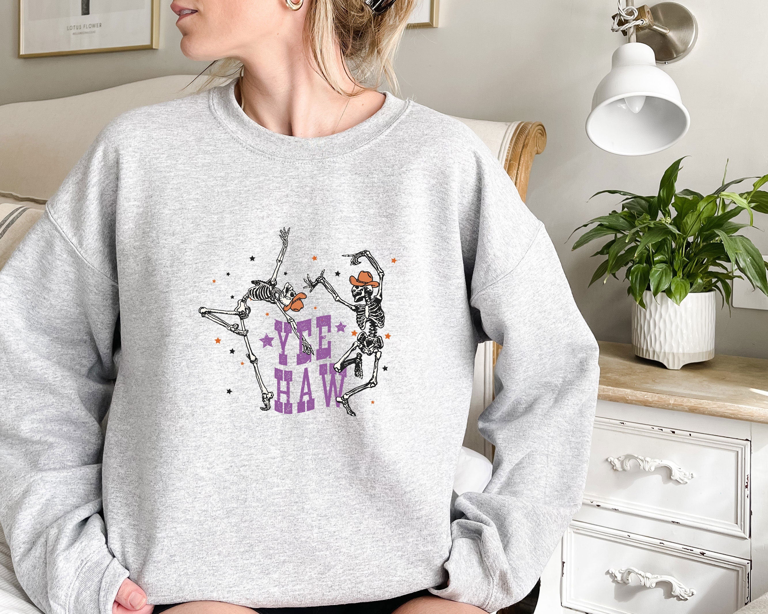 Halloween Sweatshirt, Halloween Crewneck Sweater, Pumpkin Fall Sweater, Spooky Sweatshirt, Funny Halloween Gift, Halloween Party Top