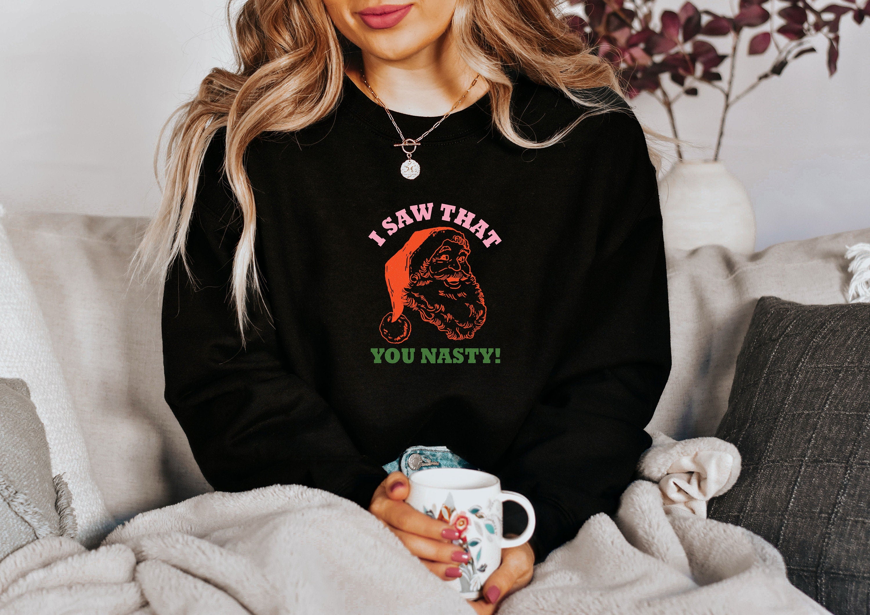 Christmas Sweatshirt, Christmas jumper day, Xmas Jumper, Christmas Sweater, Winter Holiday Sweater, Women’s Merry Christmas, Unisex Crew