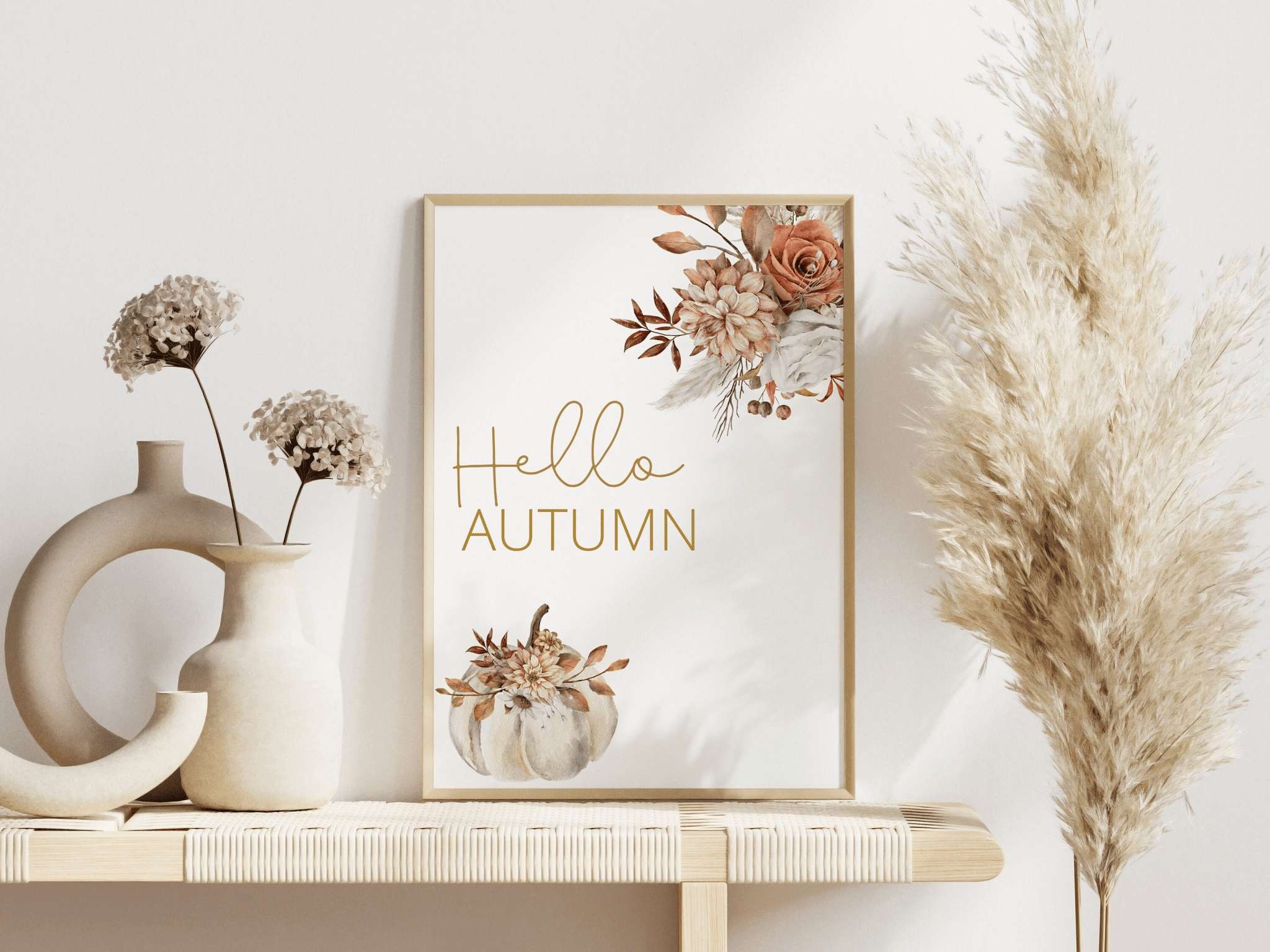 Autumn home decor, autumn wall decorations, Wall art halloween, Fall decor wall art, Pumpkin autumn poster, Pumpkin prints, autumnal prints - Jessica Hollie Gifts