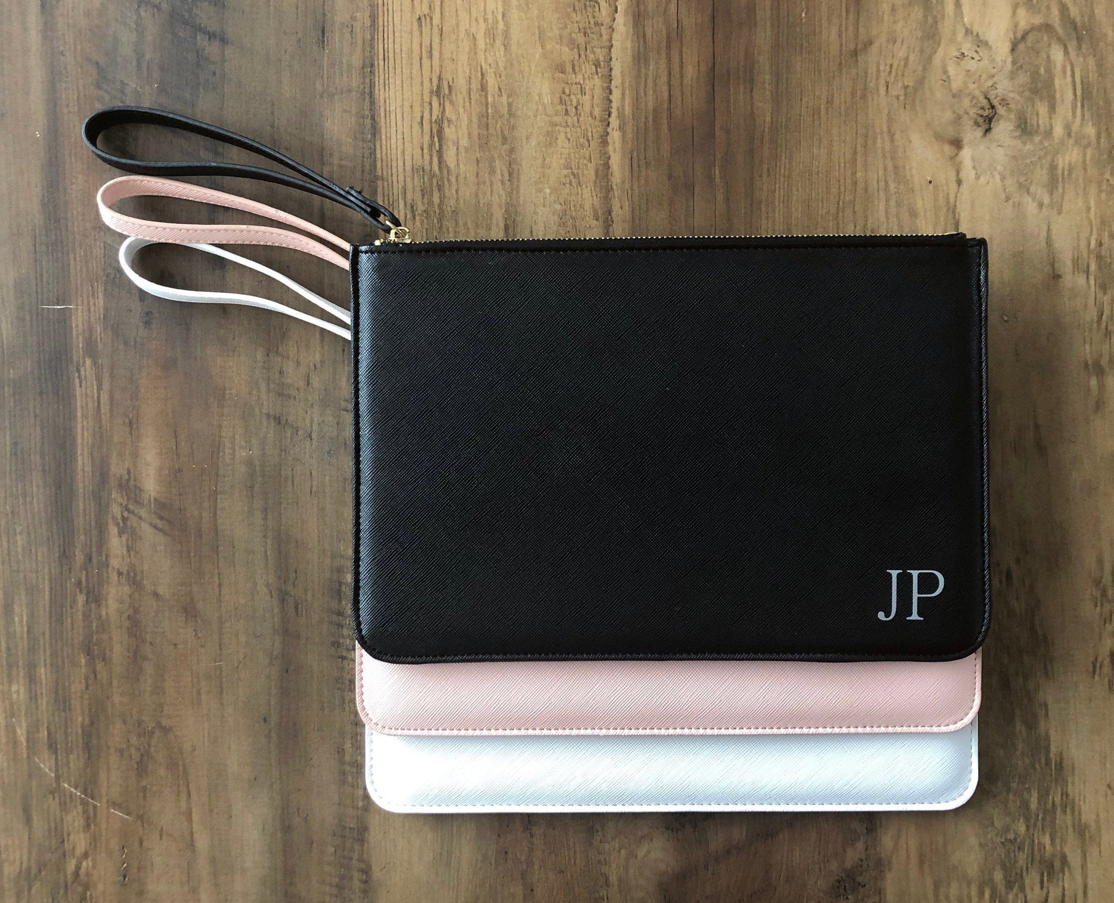 Personalised Initial Clutch Bag