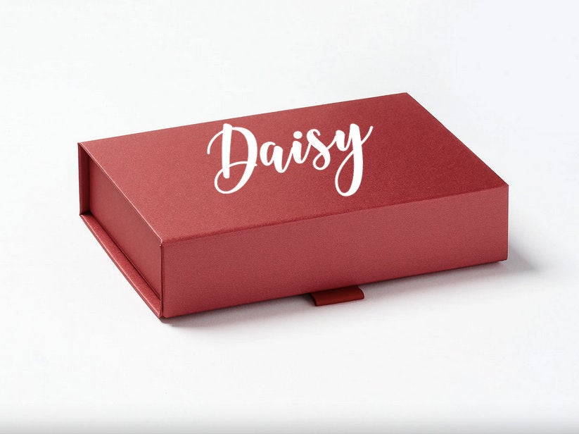 A6 Shallow Personalised Gift Box