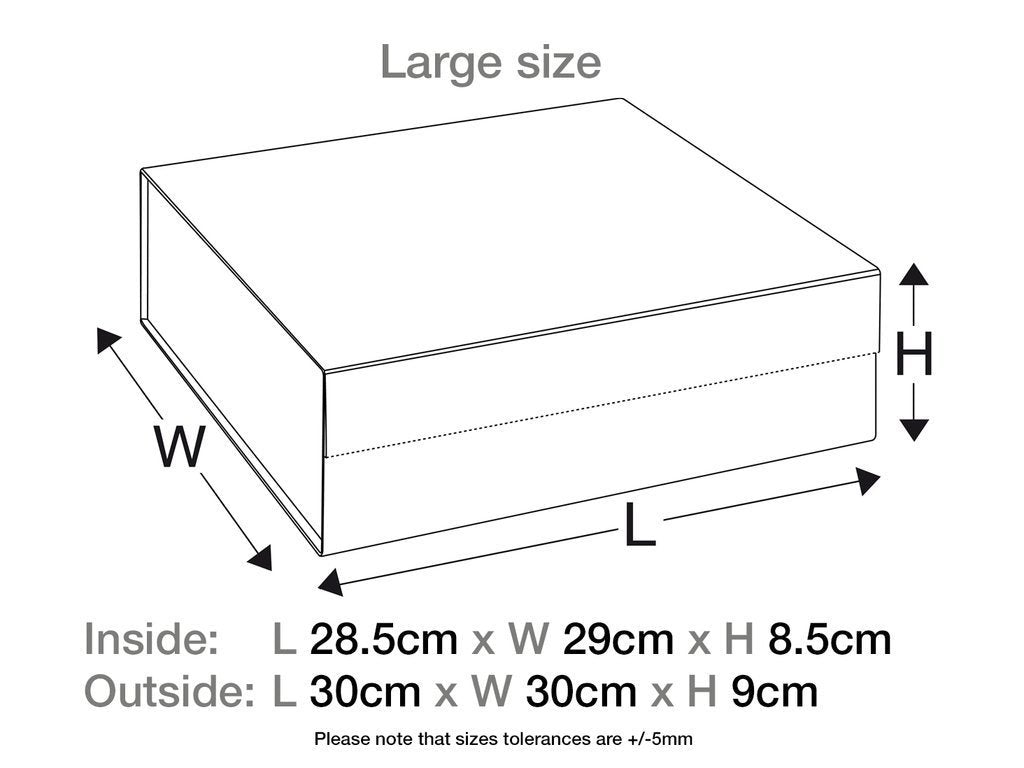 Large Personalised Gift Box - Jessica Hollie GiftsBoxes