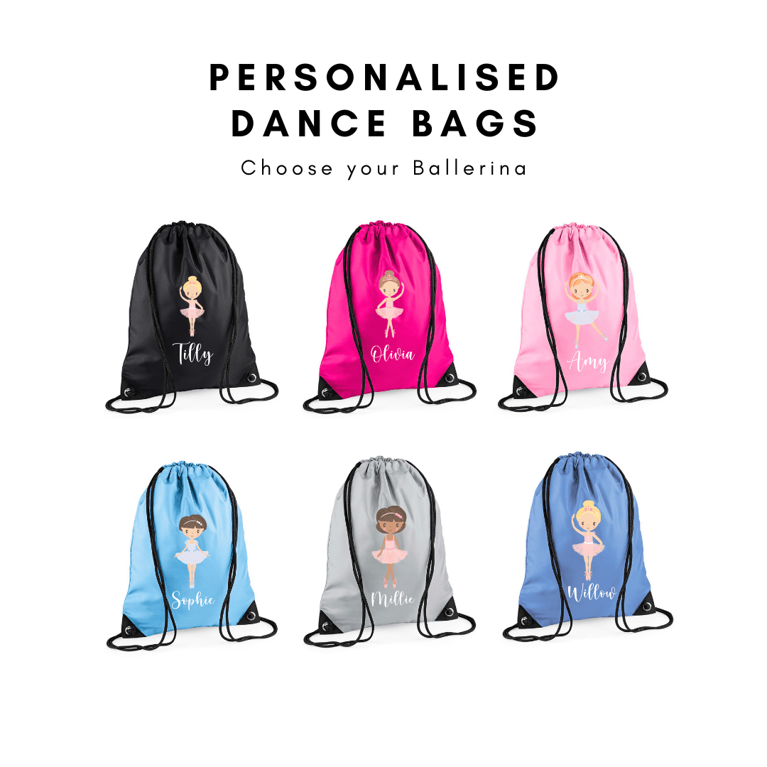 Personalised Dance Bag - Jessica Hollie Gifts