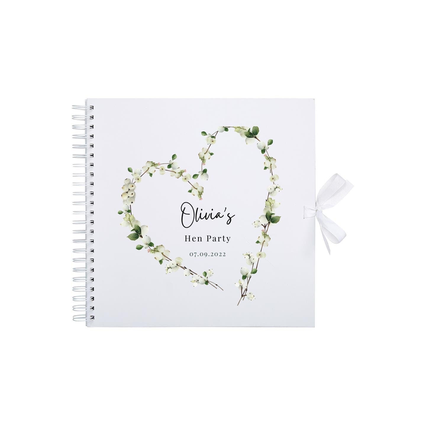Personalised Hen Party Scrapbook Photo album, Bridal Shower Scrapbook, Hen do scrapbook, Wedding Photo Book, Scrapbook Blank, Photo Book - Jessica Hollie Gifts