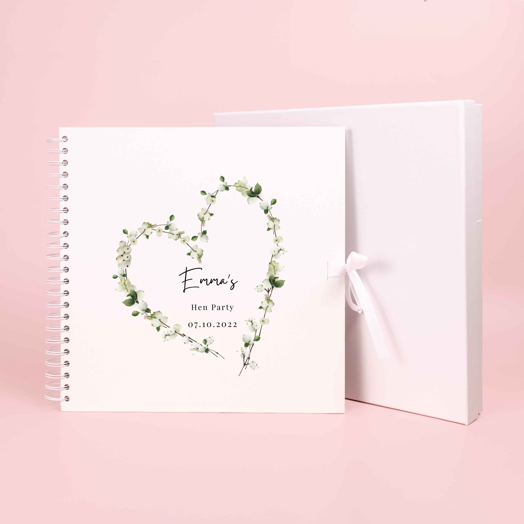 Personalised Hen Party Scrapbook Photo album, Bridal Shower Scrapbook, Hen do scrapbook, Wedding Photo Book, Scrapbook Blank, Photo Book - Jessica Hollie Gifts