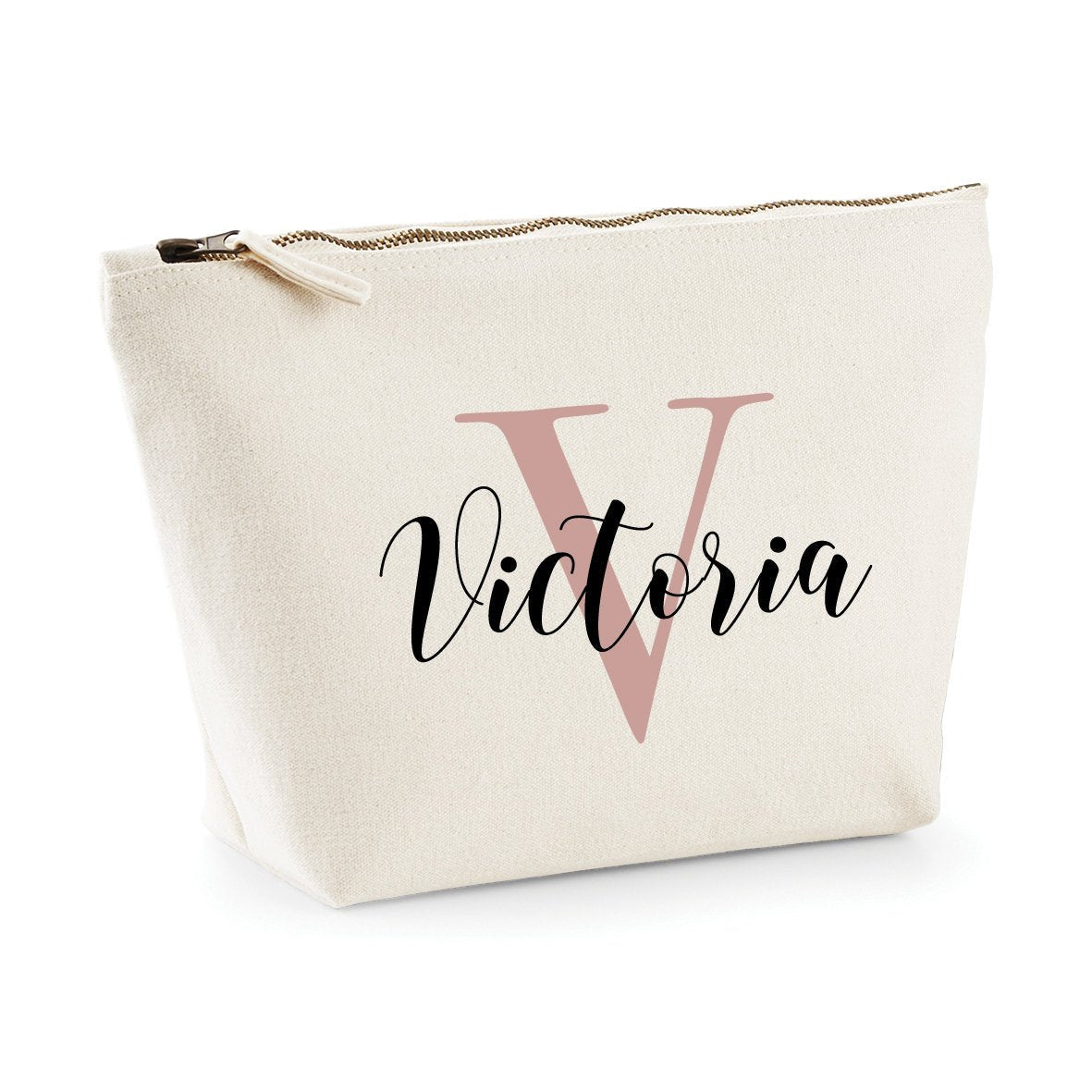 Personalised Makeup Bag – Custom Name Makeup Bag for Gifts, Bridesmaids & Travel - Jessica Hollie GiftsBag