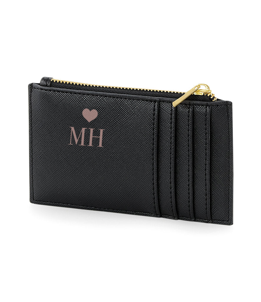 Personalised Monogram Card and Coin Purse - Jessica Hollie GiftsBag