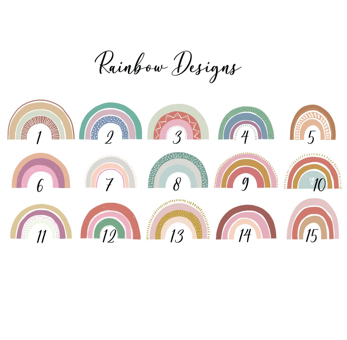 Personalised Rainbow Bunny Rabbit - Jessica Hollie GiftsToy