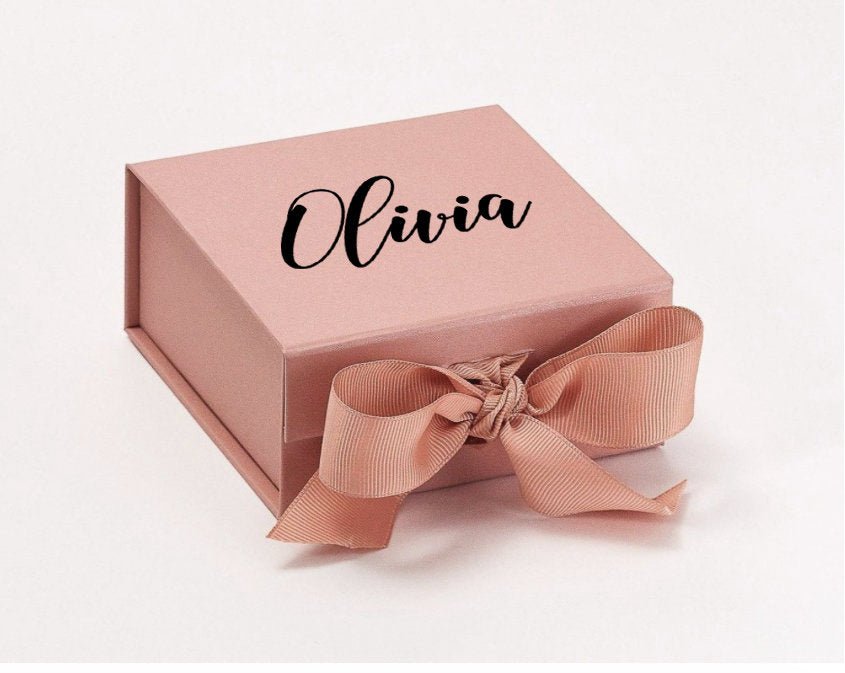 Small Personalised Gift Box – Custom Box for Special Gifts & Occasions - Jessica Hollie GiftsBoxes